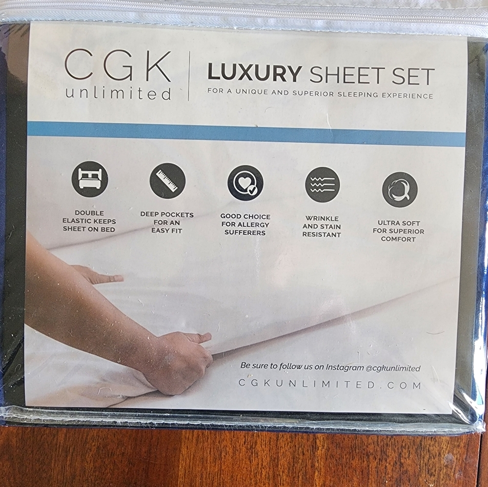 CKG Luxury Sheet set Twin XL